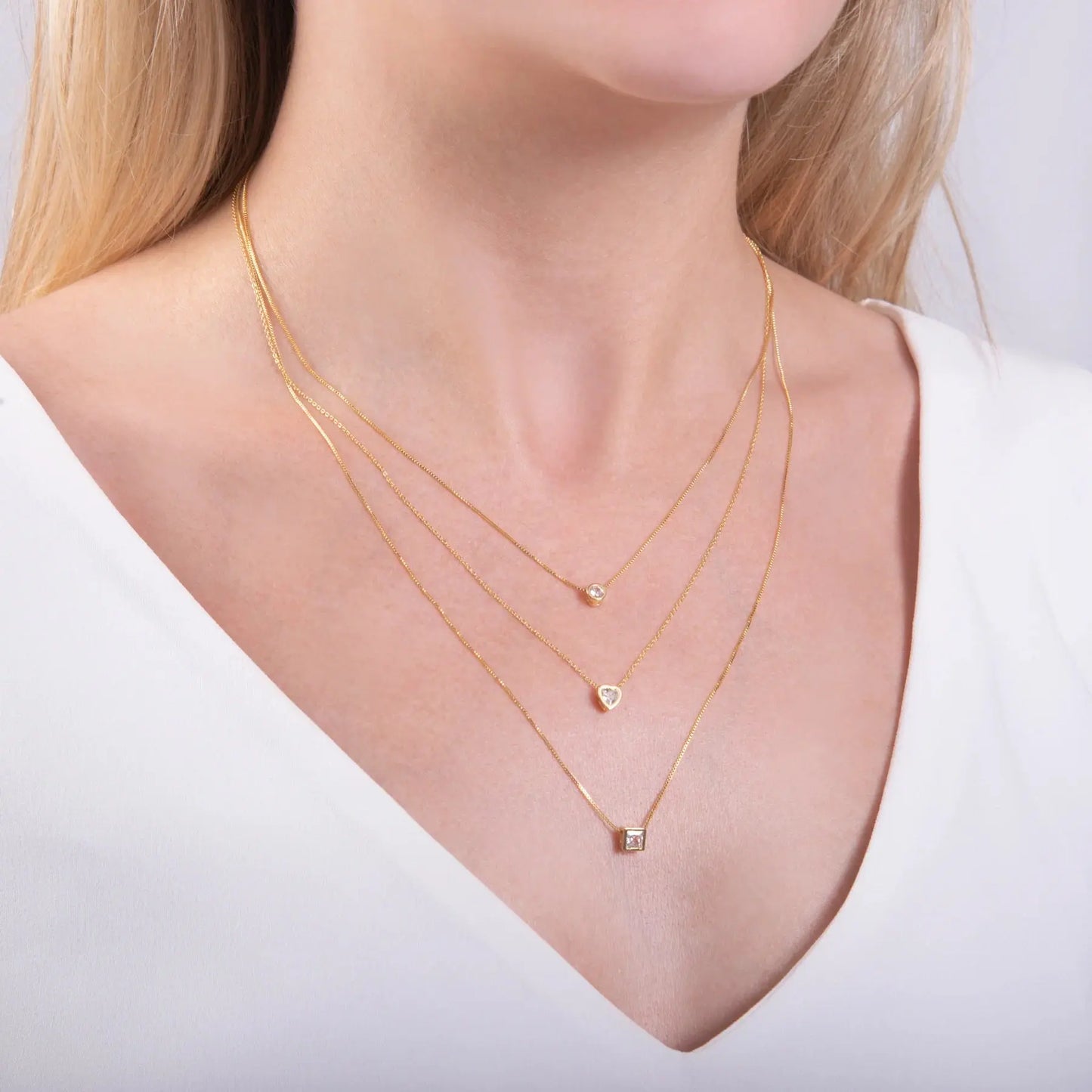 Radiant Trio Necklace CHIC In Brazil