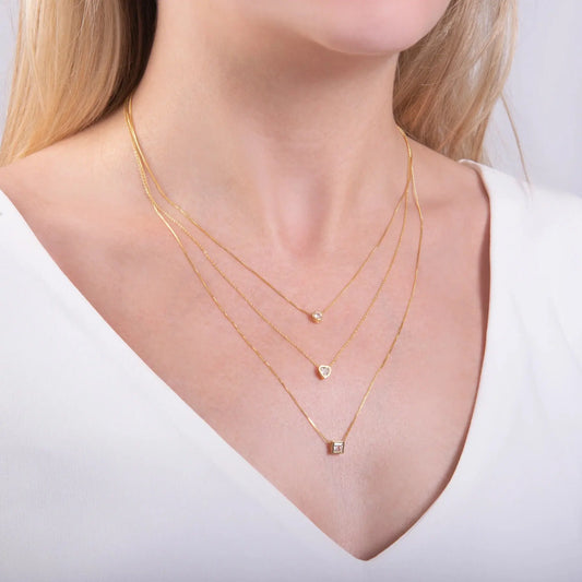 Radiant Trio Necklace CHIC In Brazil