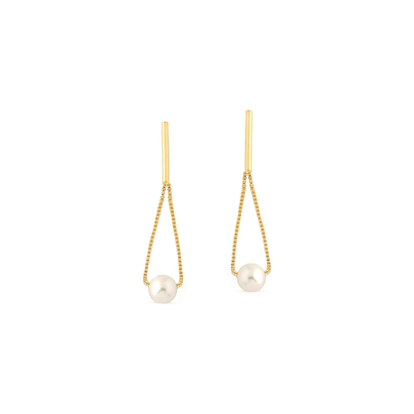 Luz Pearl Drop Earrings CHIC In Brazil