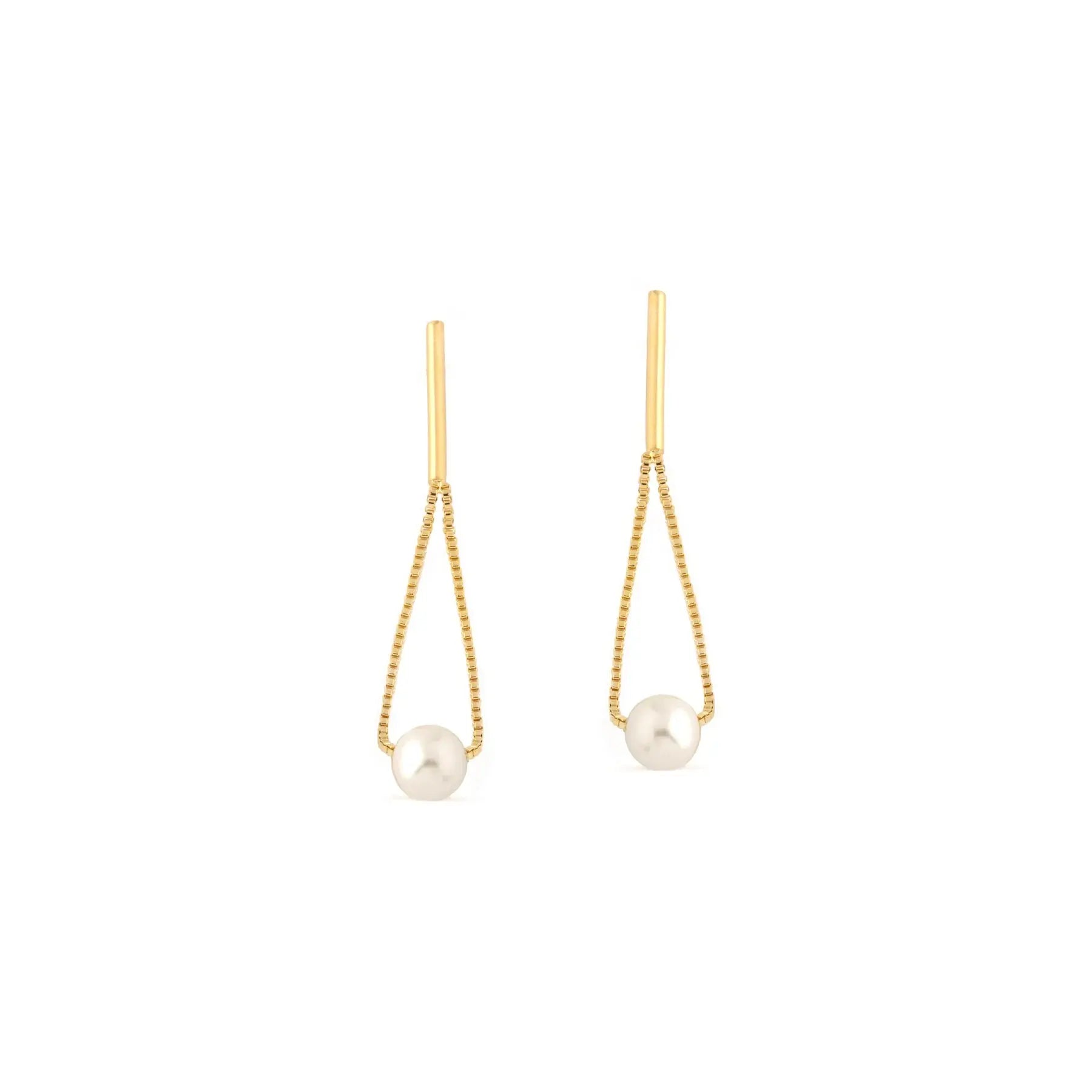 Luz Pearl Drop Earrings CHIC In Brazil