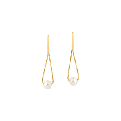 Luz Pearl Drop Earrings CHIC In Brazil
