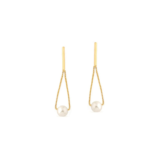 Luz Pearl Drop Earrings CHIC In Brazil