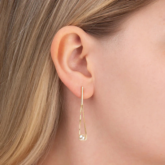 Luz Pearl Drop Earrings CHIC In Brazil