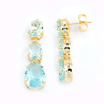 Triple Teardrop Earrings CHIC In Brazil