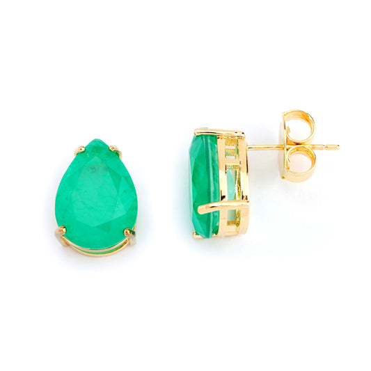 Teardrop Stud Earrings