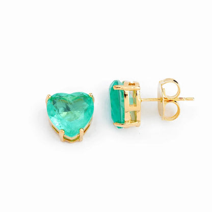 Heart Stud Earrings CHIC In Brazil