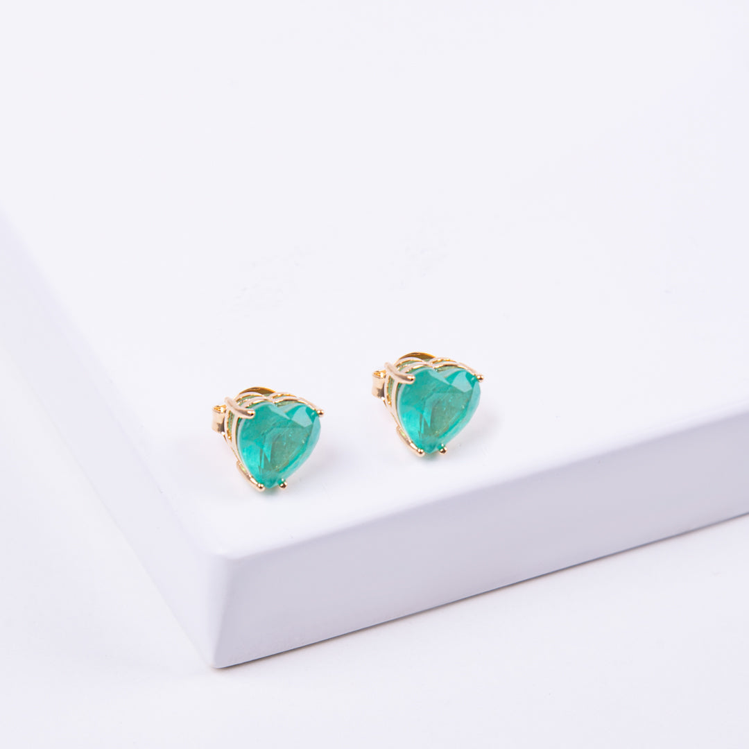 Heart Stud Earrings