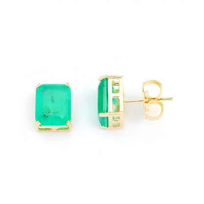 Emerald-Cut Stud Earrings CHIC In Brazil
