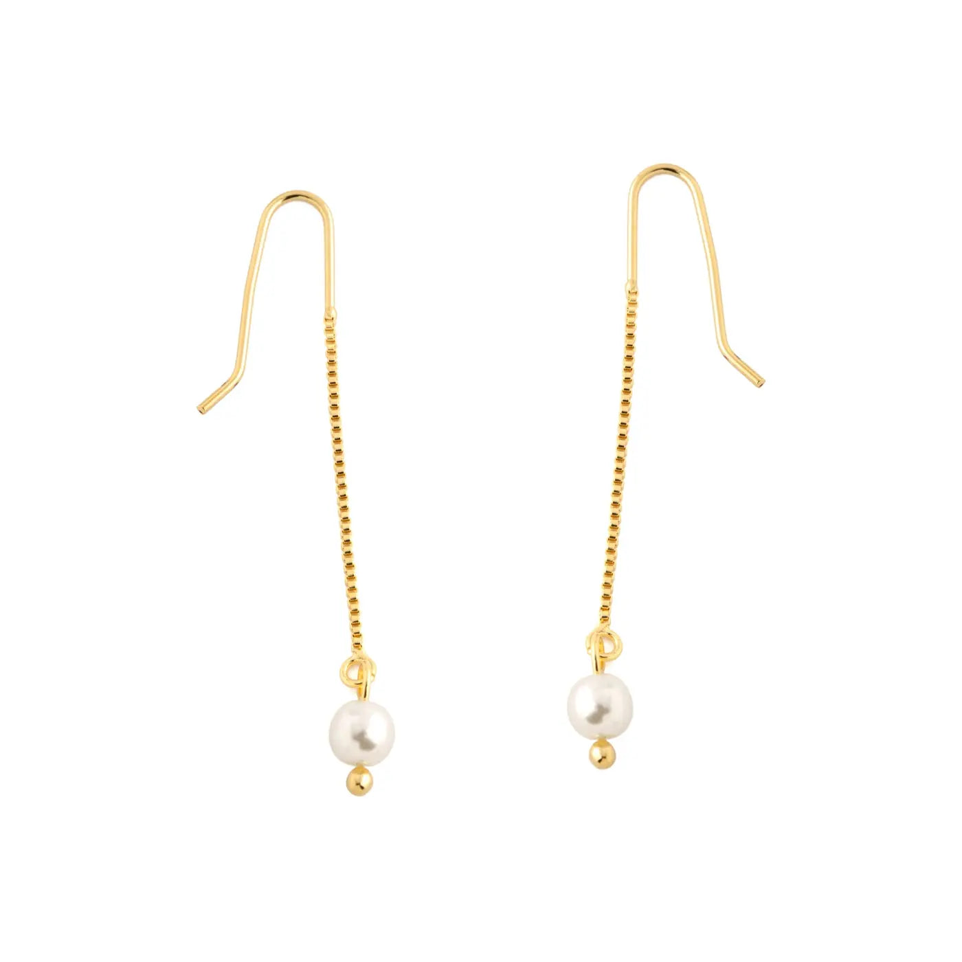Luz Pearl Threader Earrings CHIC In Brazil