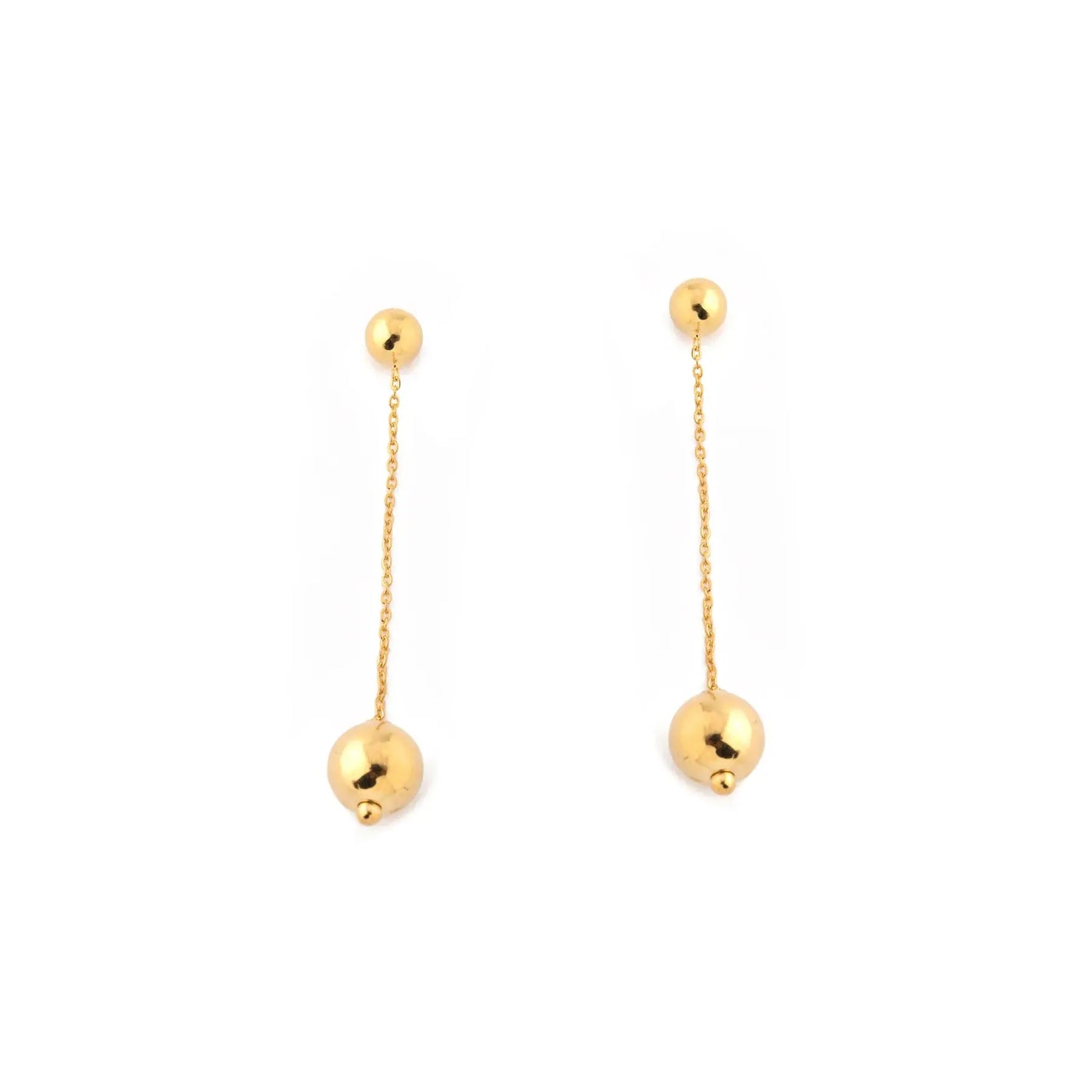 Ouro Sphere Mini Drop Earrings CHIC In Brazil