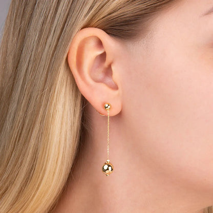 Ouro Sphere Mini Drop Earrings CHIC In Brazil
