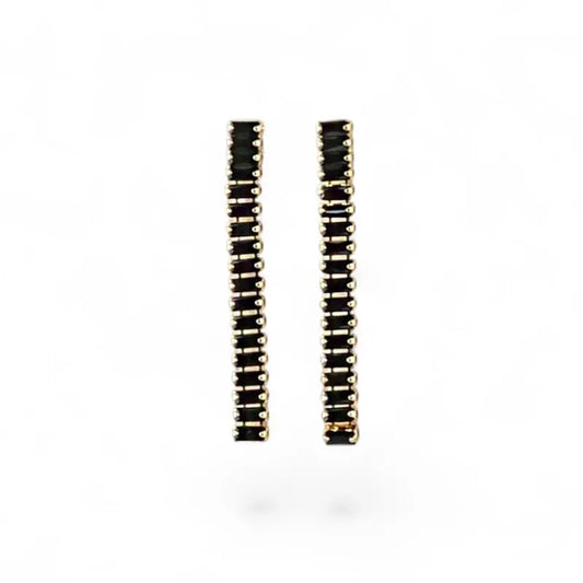 Midnight Elegance Earrings CHIC In Brazil