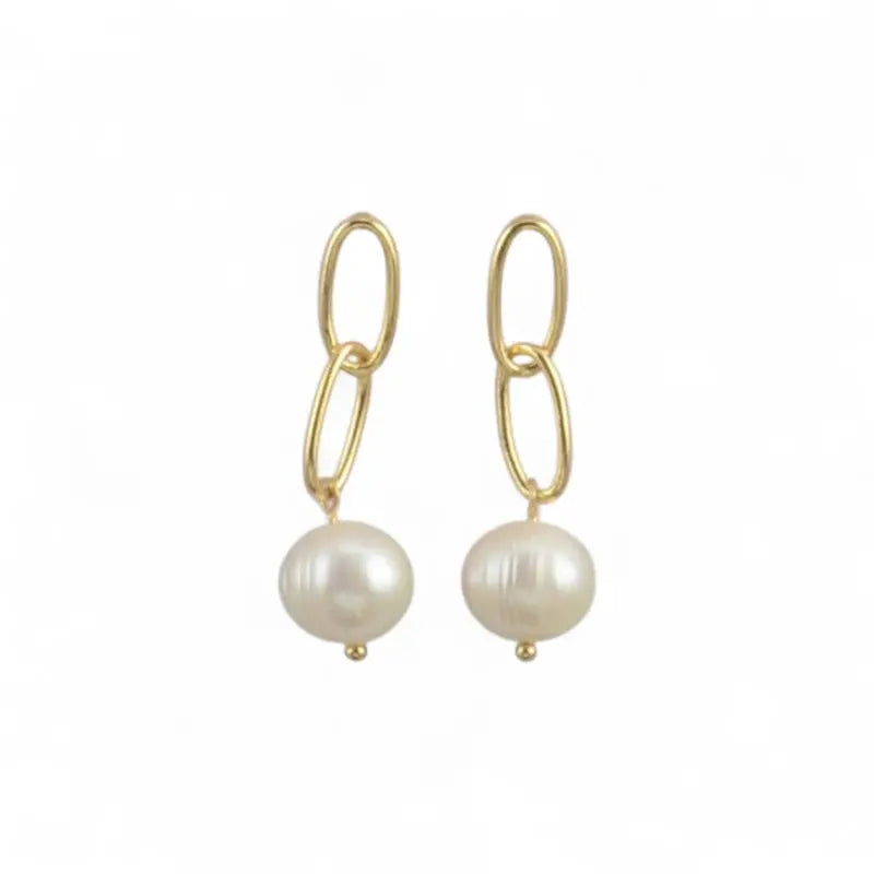 Pearl Link Earrings CHIC In Brazil