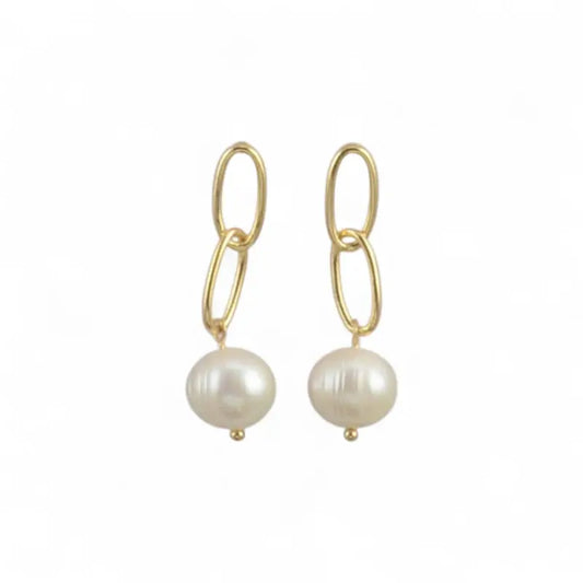 Pearl Link Earrings CHIC In Brazil