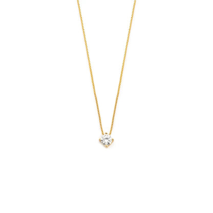 Crystal Solitaire Necklace CHIC In Brazil