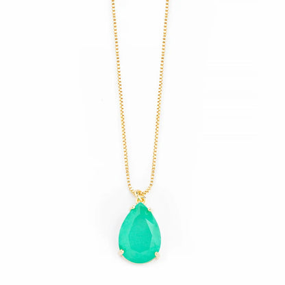 Teardrop Pendant Necklace CHIC In Brazil