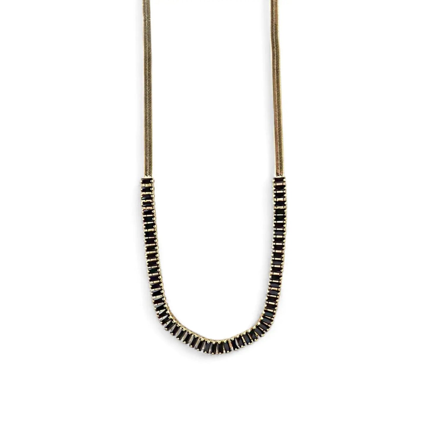 Midnight Elegance Necklace CHIC In Brazil