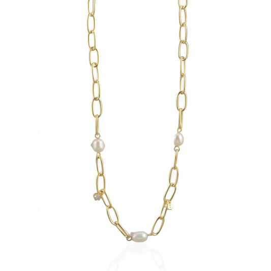 Pearl Link Necklace CHIC In Brazil