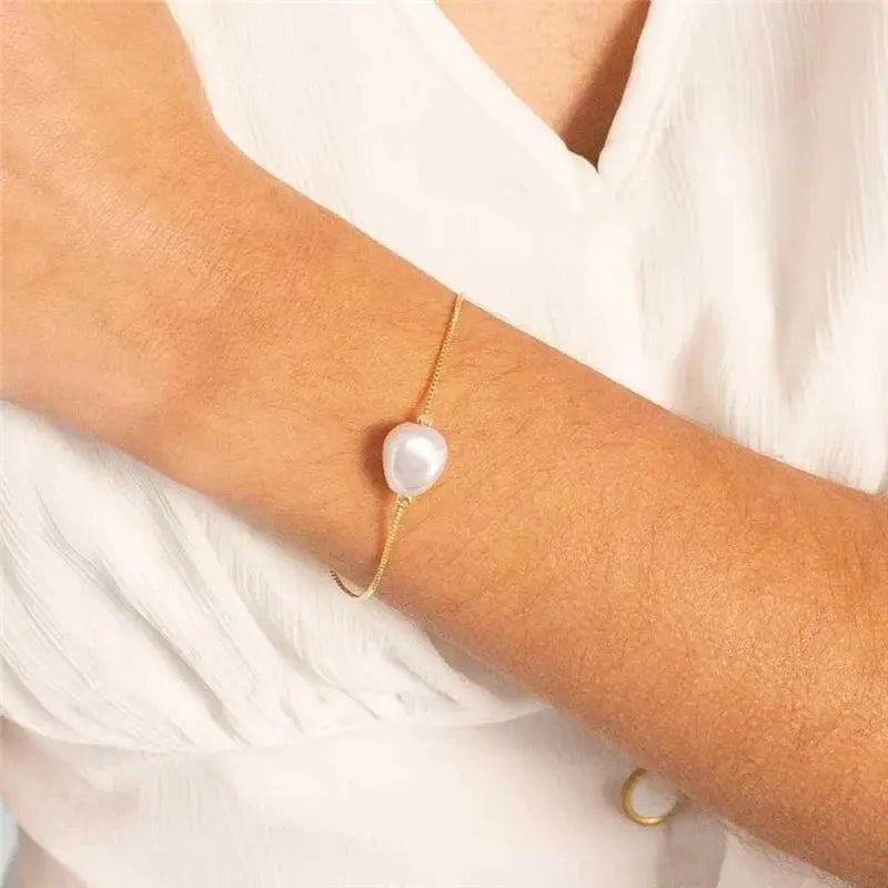 Single Pearl Bracelet CHIC In Brazil