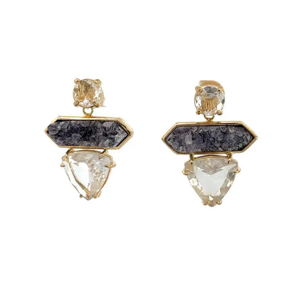 Amethyst Horizon Earrings CHIC In Brazil