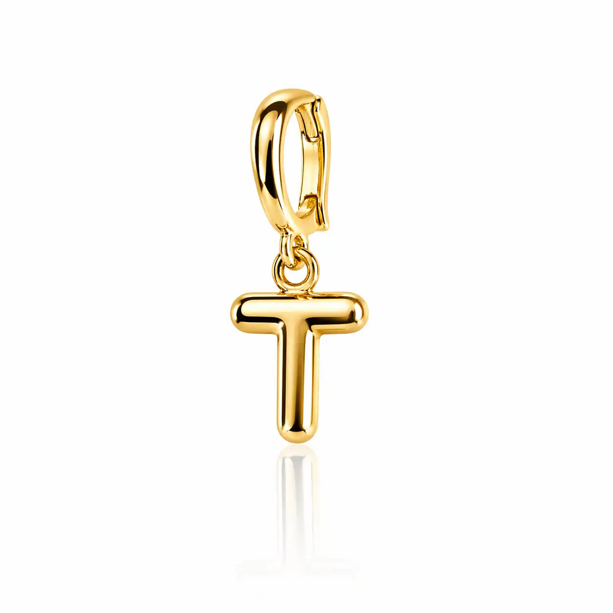 Alma Initials 'T' Charm CHIC In Brazil