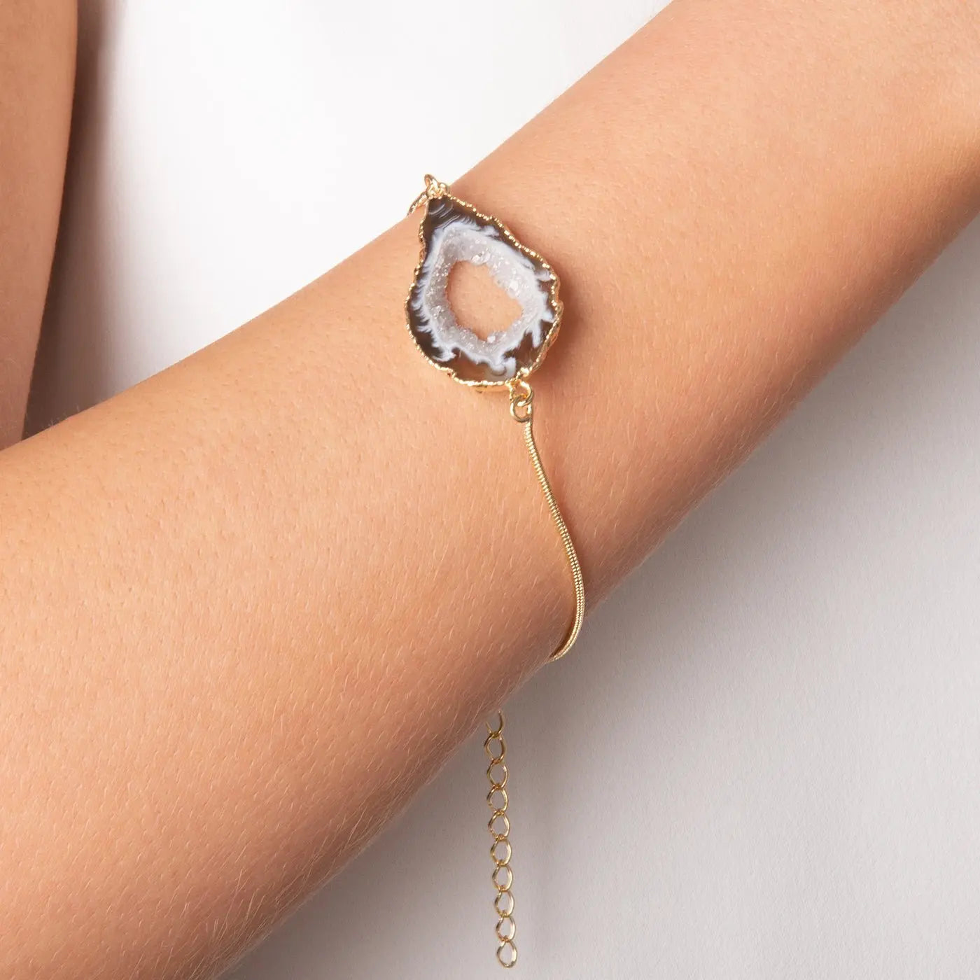 Agate Slice Bracelet CHIC In Brazil