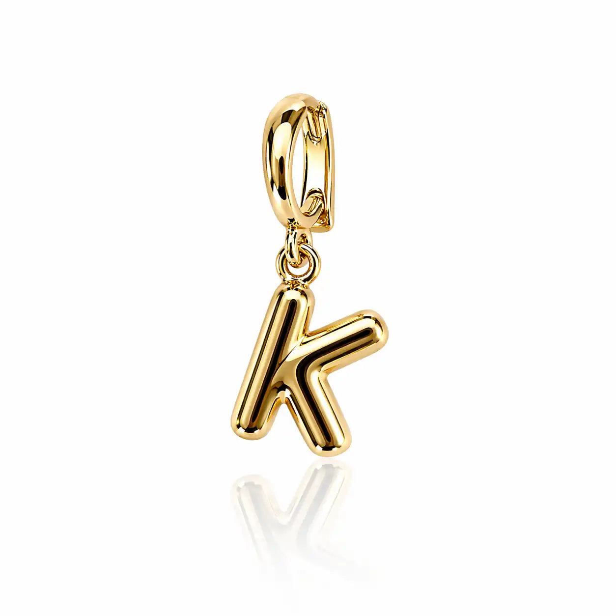 Alma Initials 'K' Charm CHIC In Brazil