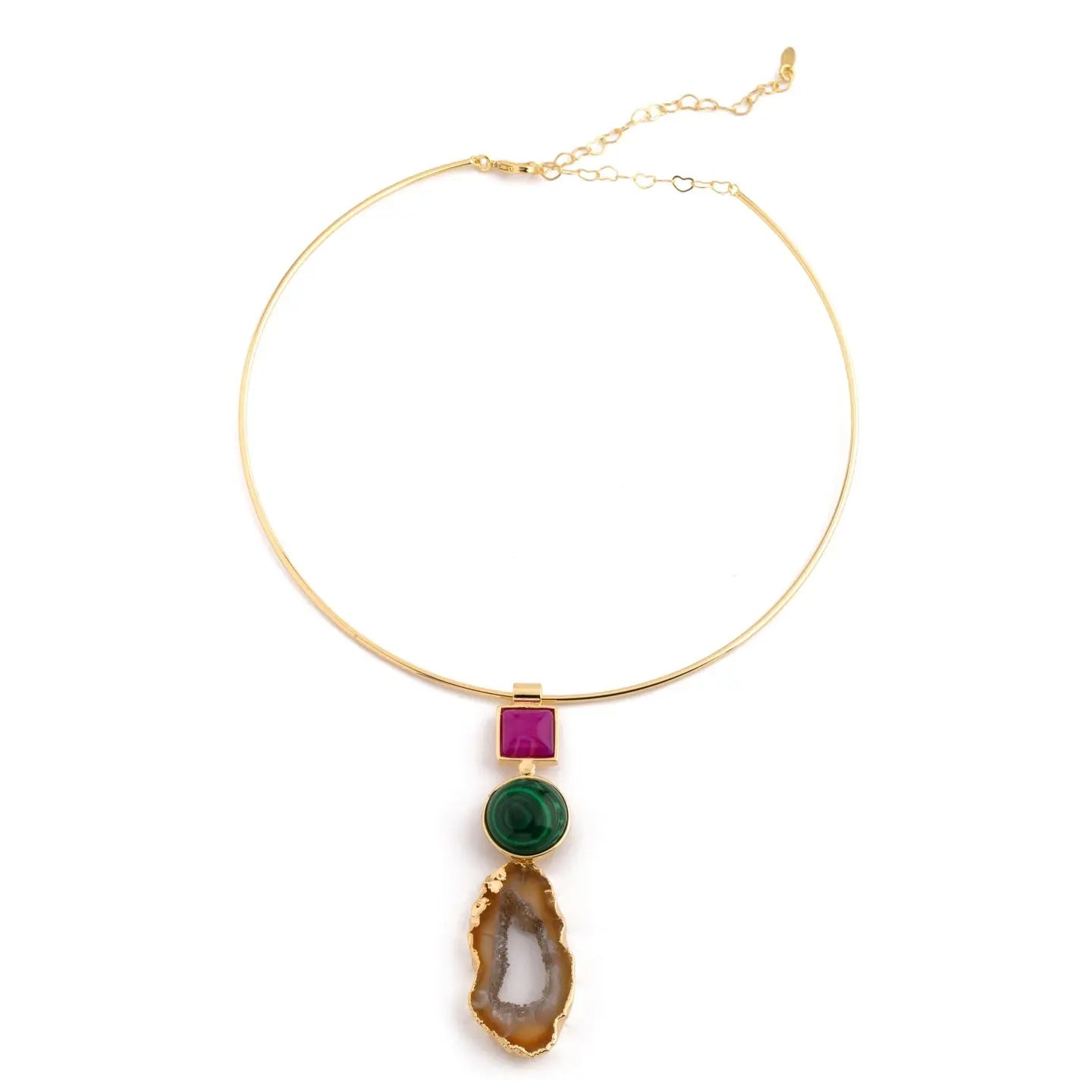 Agate Trio Statement Choker CHIC In Brazil